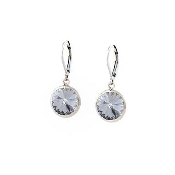 Imágen de PENDIENTES ACERO CON SWAROVSKI