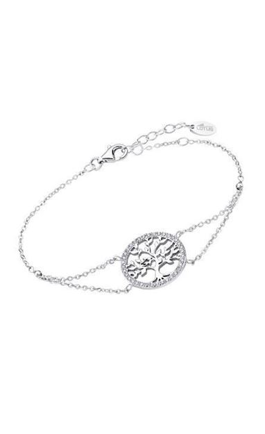 Imágen de PULSERA PLATA LOTUS SILVER CADENA ÁRBOL RAIZ