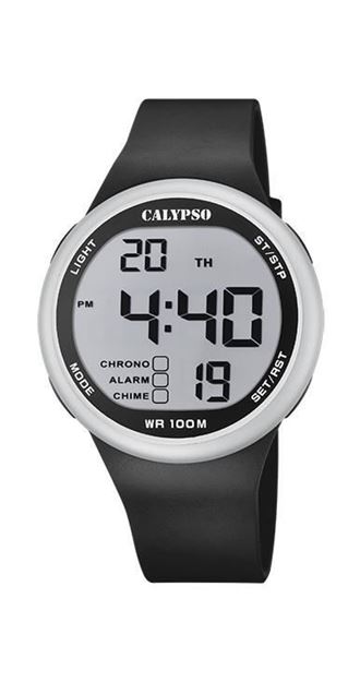 Imágen de RELOJ CALYPSO CABALLERO DIG. COR. Y ESF. NEGRO