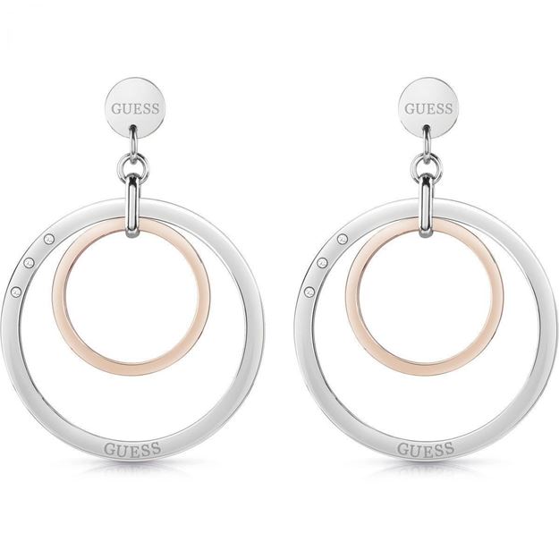 Imatge de PENDIENTES GUESS JEWELLERY ETERNAL CIRCLES