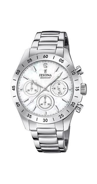 Imatge de RELLOTGE FESTINA DONA CRONO ACE. ESF. NC( 1 BRILL 1,00 mm. 0,0055 QUIL  SI)