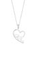 Imágen de COLLAR PLATA LOTUS SILVER MEDIO CORAZON