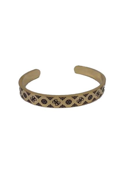 Imágen de ESCLAVA GUESS JEWELLERY C-BANGLE PEONY PATTERN AYG 8 mm.