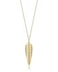 Imágen de COLLAR VICEROY FASHION SRA. LARGO ACERO DORADO PLUMA