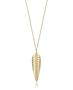Imágen de COLLAR VICEROY FASHION SRA. LARGO ACERO DORADO PLUMA