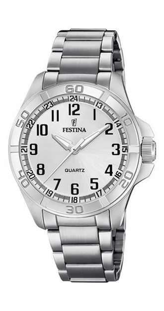 Imágen de RELOJ FESTINA CABALLERO ESF.PLATA