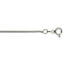 Imágen de CADENA PLATA G 050 2L BARBADA 45 cm.