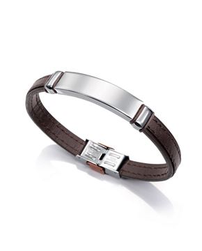 Imágen de PULSERA VICEROY FASHION CABALLERO PIEL MARRÓN