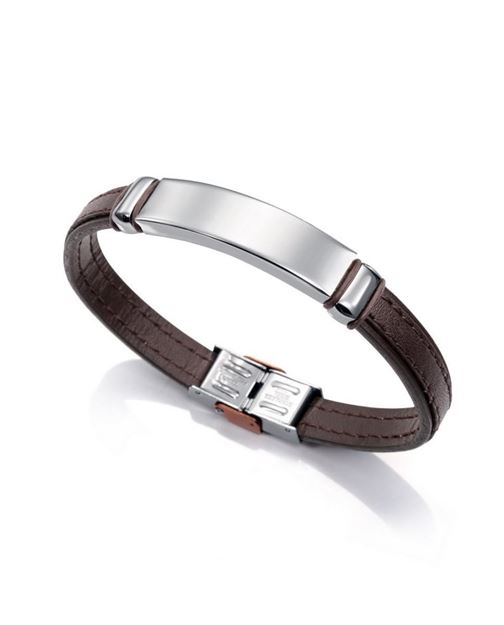 Imágen de PULSERA VICEROY FASHION CABALLERO PIEL MARRÓN