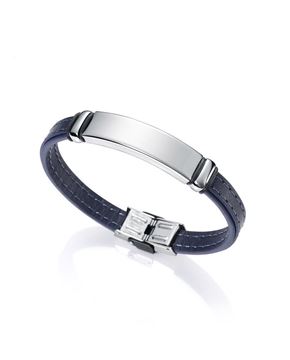 Imágen de PULSERA VICEROY FASHION CAB. PIEL Y PESP. AZUL