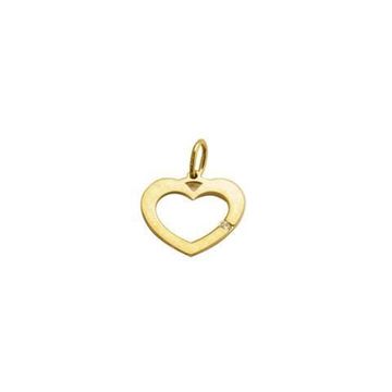 Imágen de COLGANTE ORO CORAZÓN 1 CIRCONITA