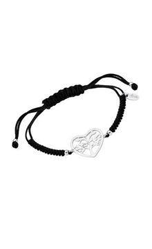 Imágen de PULSERA PLATA LOTUS SILVER NYLON ÁRBOL LISO