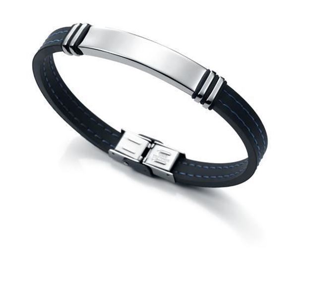 Imágen de PULSERA VICEROY FASHION CAB. Y CAUCHO NEGRO