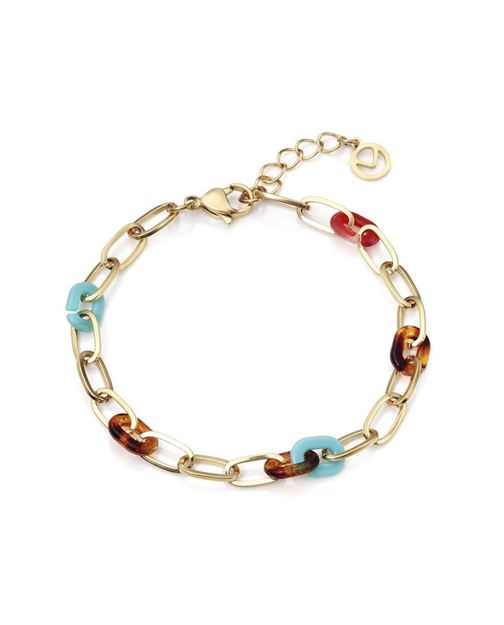 Imágen de PULSERA VICEROY FASHION DORADO CADENA RESINA SRA