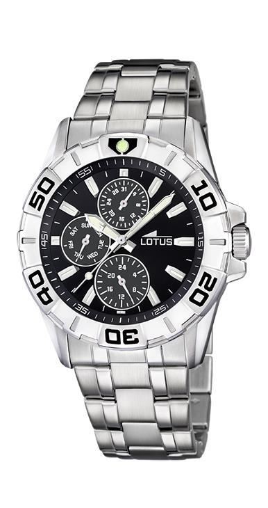 Festina Cab Crono Ace Noir Gold | The Little Green Bag