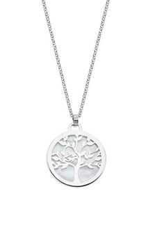 Imágen de COLLAR PLATA LOTUS SILVER SRA. ÁRBOL VIDA NACARADO