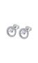 Imatge de ARRACADES PLATA LOTUS SILVER DONA CIRCULAR ZIRC.