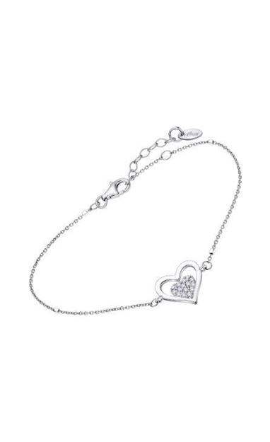 Imágen de PULSERA PLATA LOTUS SILVER SRA. HILO CORAZÓN