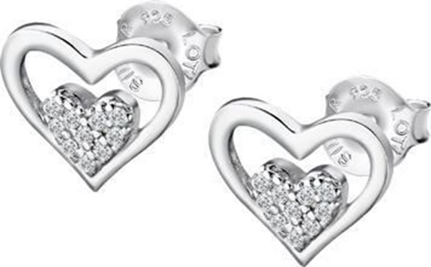 Imágen de PENDIENTES PLATA LOTUS SILVER SRA. CORAZÓN