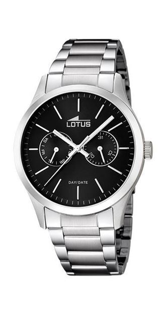 Imágen de RELOJ LOTUS CAB. MULTIFUN.ACE.ESF.NEGRO