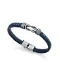 Imágen de PULSERA VICEROY FASHION CAB. NUDOS ACERO PIEL AZUL