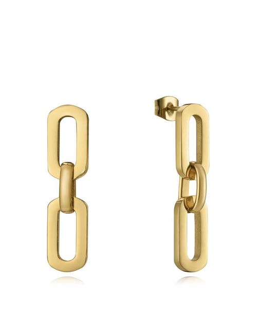 Imágen de PENDIENTES VICEROY FASHION SRA. DORADO CADENA PLANA