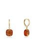 Imágen de PENDIENTES PLATA VICEROY JEWELS SRA. BAÑO ORO CRISTAL