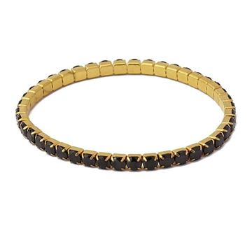 Imágen de PULSERA ACERO ANARTXY RIVIERE NEGRO