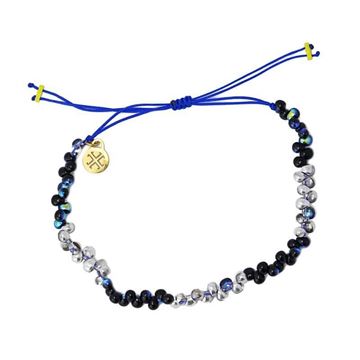 Imágen de PULSERA ACERO ANARTXY MULTICOLOR CRISTAL JAPONÉS