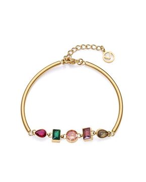 Imágen de PULSERA VICEROY FASHION SRA. IP DORADO Y CRISTALES