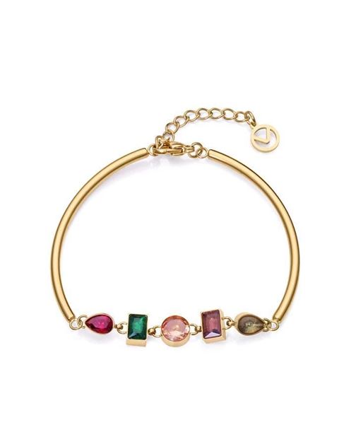Imágen de PULSERA VICEROY FASHION SRA. IP DORADO Y CRISTALES