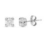 Imatge de DORMILONES OR BLANC ZIRCONITA EN URPA 4 * 4 mm.