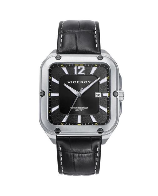 Imágen de RELOJ VICEROY MAGNUN CAB. ESFERA NEGRA Y CORREA PIEL NEGRA