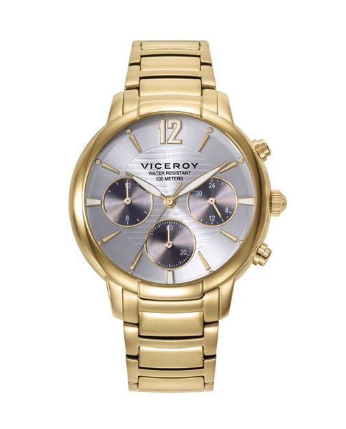 Imágen de RELOJ VICEROY SRA. IP DORADO BRAZALETE