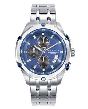 Imágen de RELOJ VICEROY CAB. IP AZUL BRAZALETE