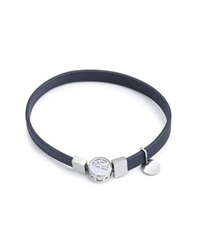 Imágen de PULSERA VICEROY FASHION SRA. ACER. RECIC. CORREA VEG NEGRA