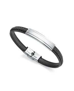 Imágen de PULSERA VICEROY FASHION CAB. PIEL NEGRA