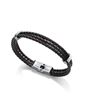 Imágen de PULSERA VICEROY FASHION CAB. PIEL MARRÓN / NEGRO