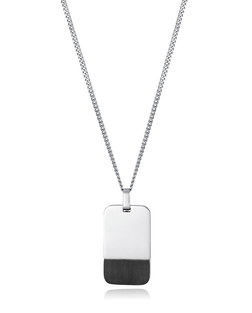 Imágen de COLLAR VICEROY FASHION CAB. IP NEGRO PLACA
