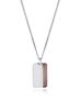 Imágen de COLLAR VICEROY FASHION CAB. IP MARRÓN PLACA