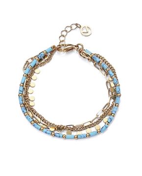 Imágen de PULSERA VICEROY FASHION SRA. IP DORADO PIEDRAS