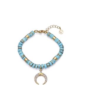 Imágen de PULSERA VICEROY FASHION SRA. IP DORADO PIEDRAS COLGANTE