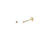 Imágen de DORMILONAS ORO ROSA DE FRANCIA 2 mm. EN GARRA