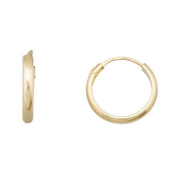 Imágen de CRIOLLAS ORO 1/2 CAÑA 12 * 2 mm.