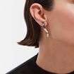 Imágen de PENDIENTES PLATA RD NOISE LARGOS LÁGRIMA CRISTAL BLANCO