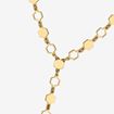 Imágen de COLLAR PLATA BAÑO ORO HONEY HEXAGONAL
