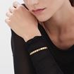 Imágen de ESCLAVA PLATA BAÑO ORO HONEY HEXAGONAL