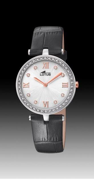 Imágen de RELOJ LOTUS SRA. CIRCONITAS COR. ESFERA PLATA