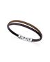 Imágen de PULSERA VICEROY FASHION SRA. PIEL MARRÓN Y NEGRA