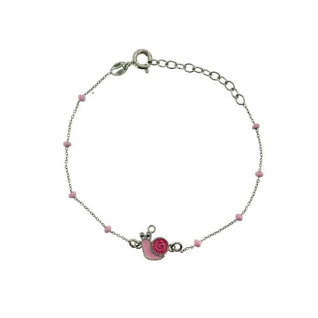 Imágen de PULSERA PLATA ESMALTE COLOR